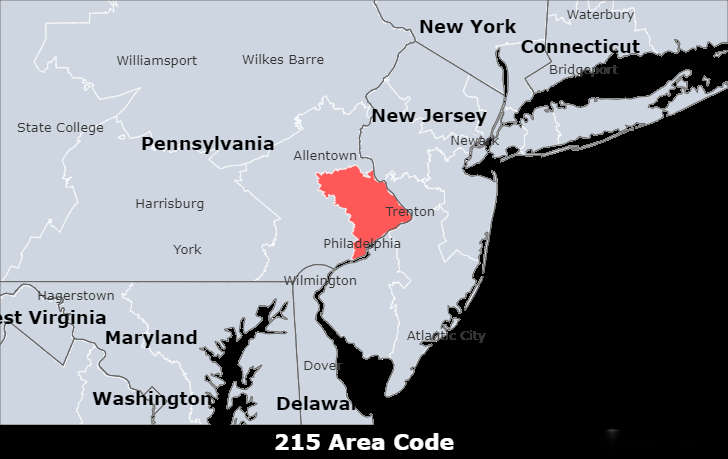 215 area code