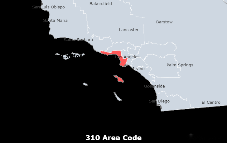 310 area code