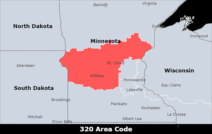 320 area code