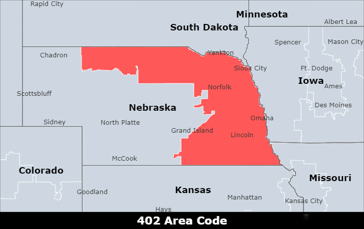 402 area code