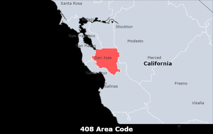 408 area code