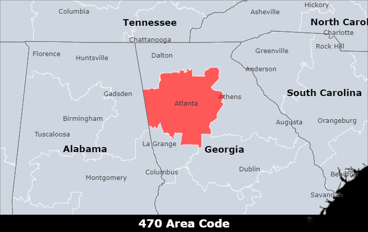 470 area code