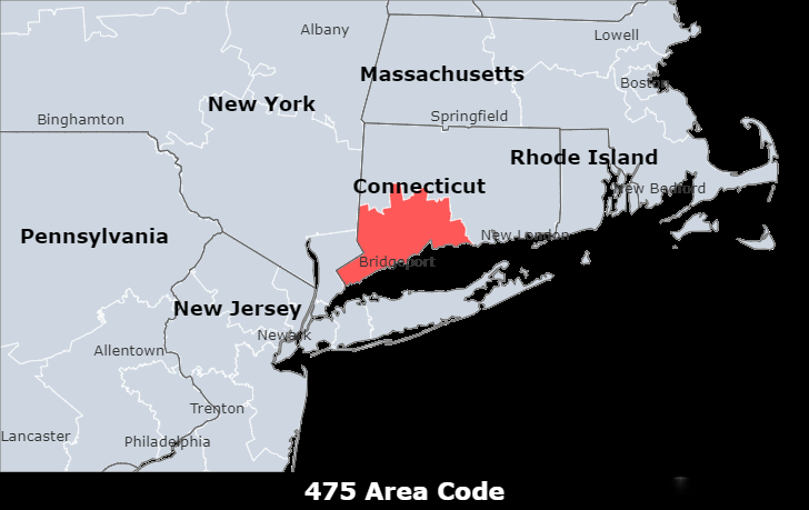 475 area code