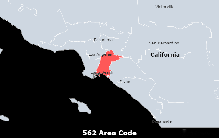 562 area code