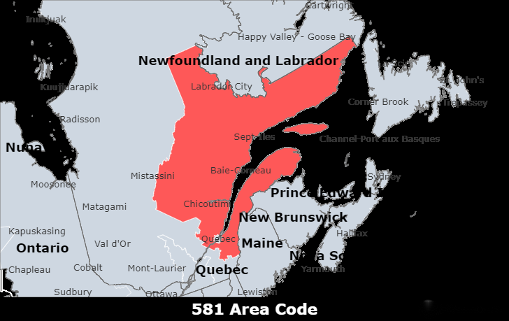 581 area code