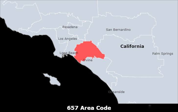 657 area code