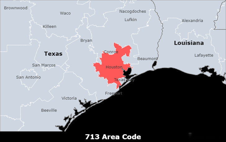 713 area code