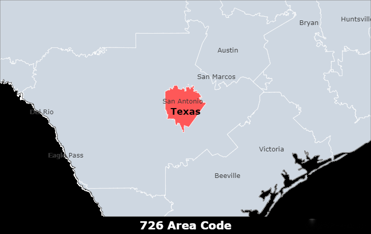 726 area code