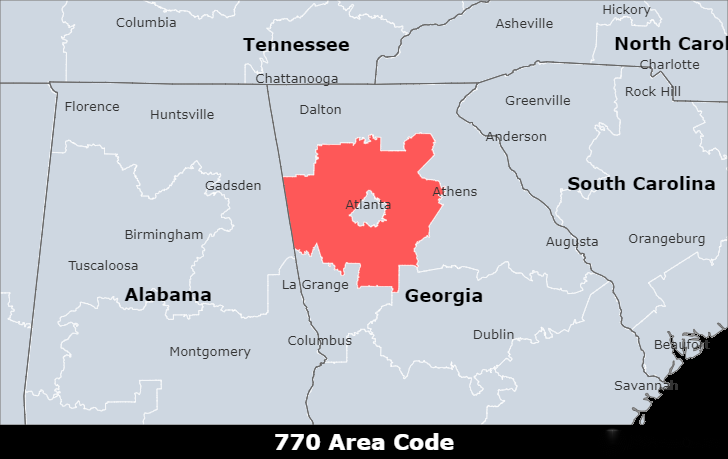 770 area code