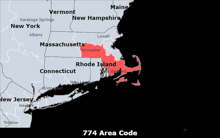 774 area code