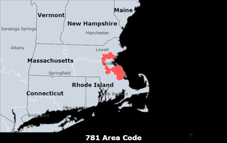 781 phone number