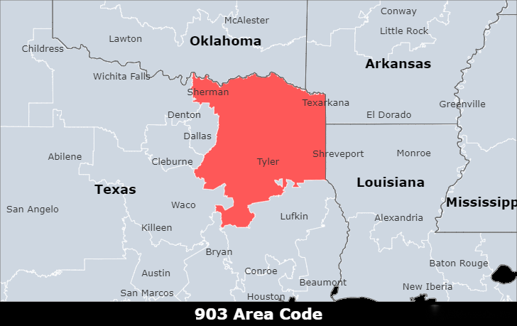 903 area code