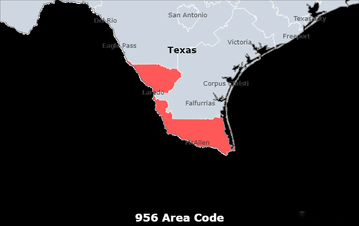 956 area code