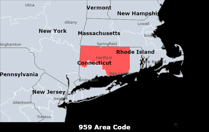 959 area code