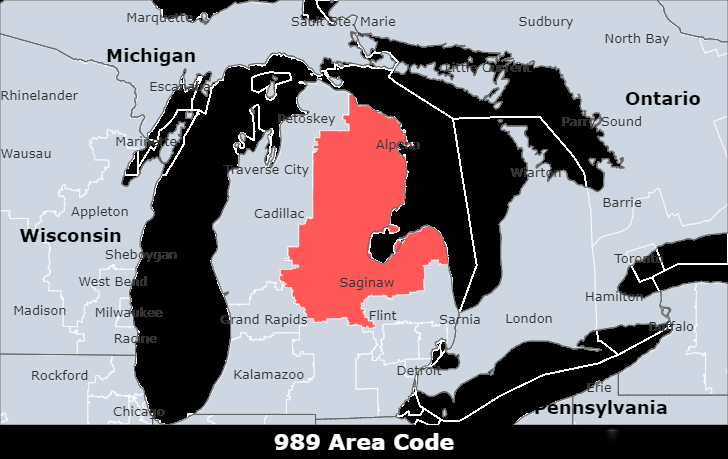 989 area code