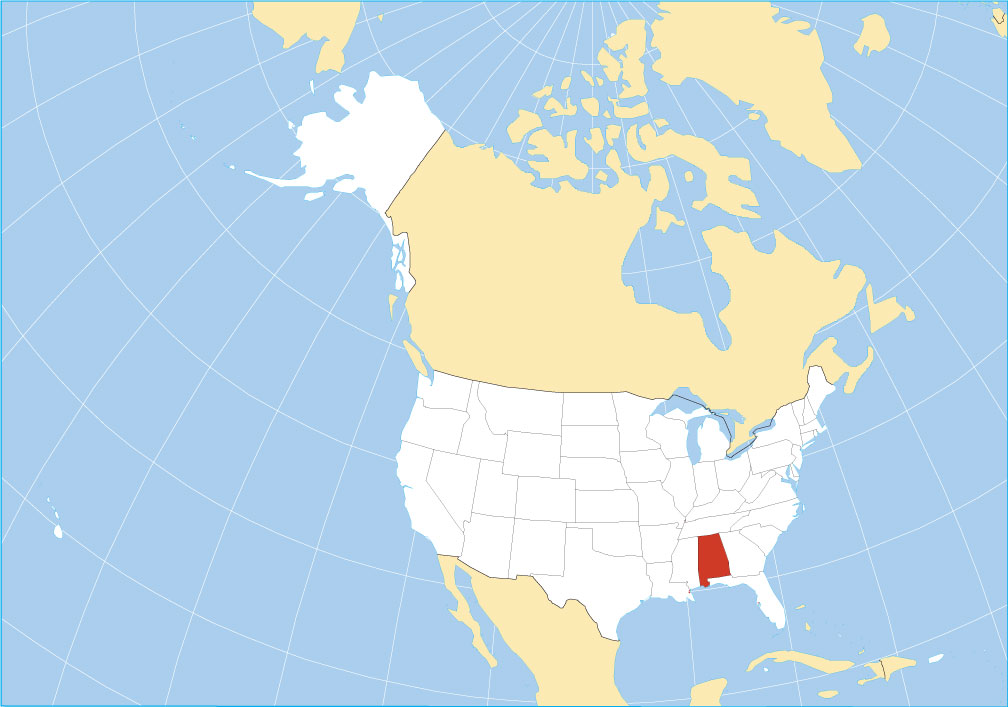 Alabama area code