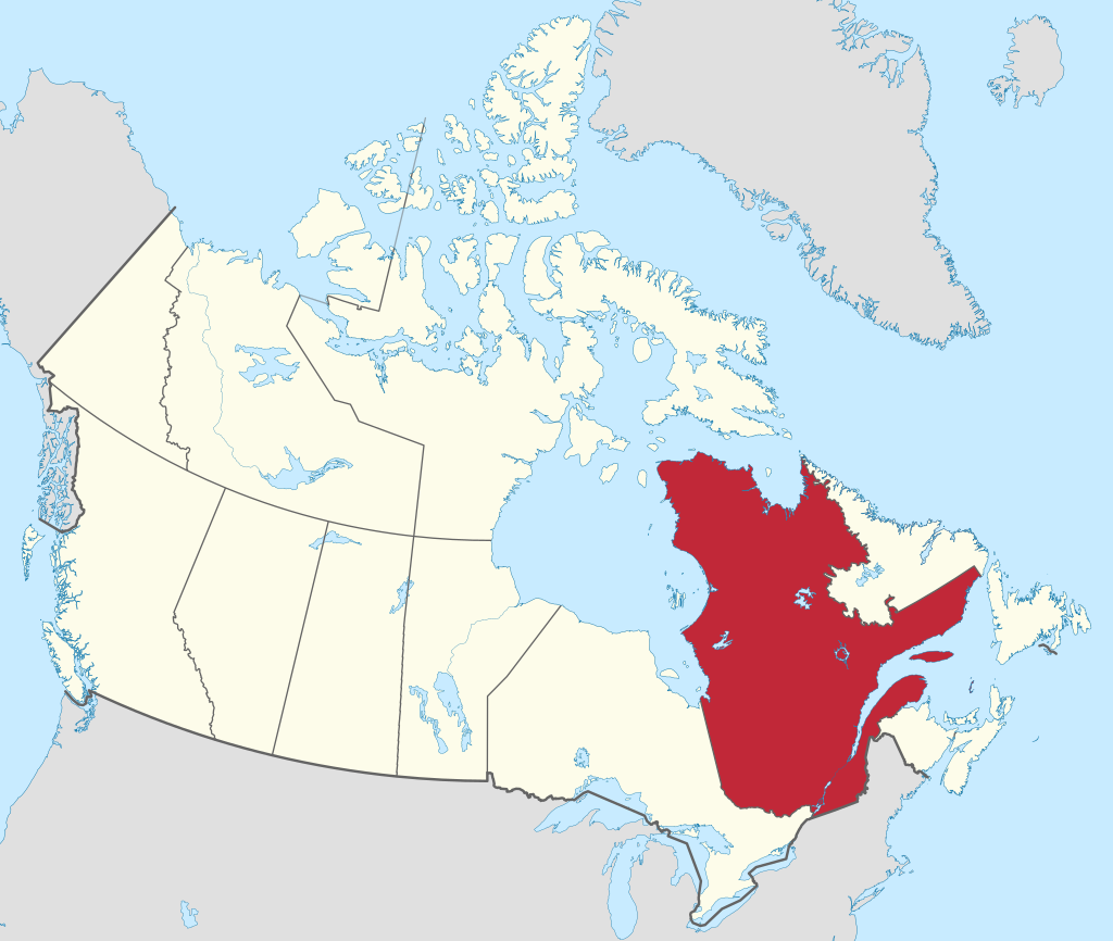 Quebec area code