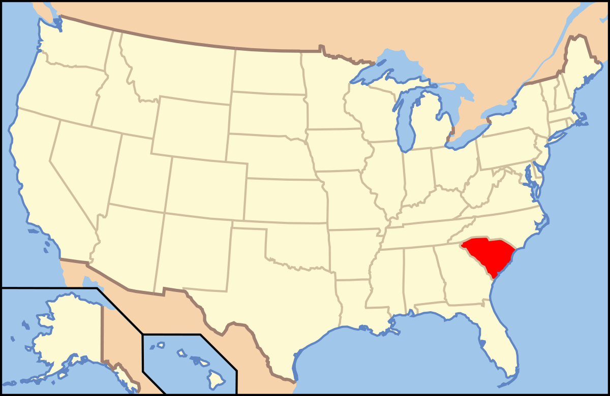 South Carolina area code